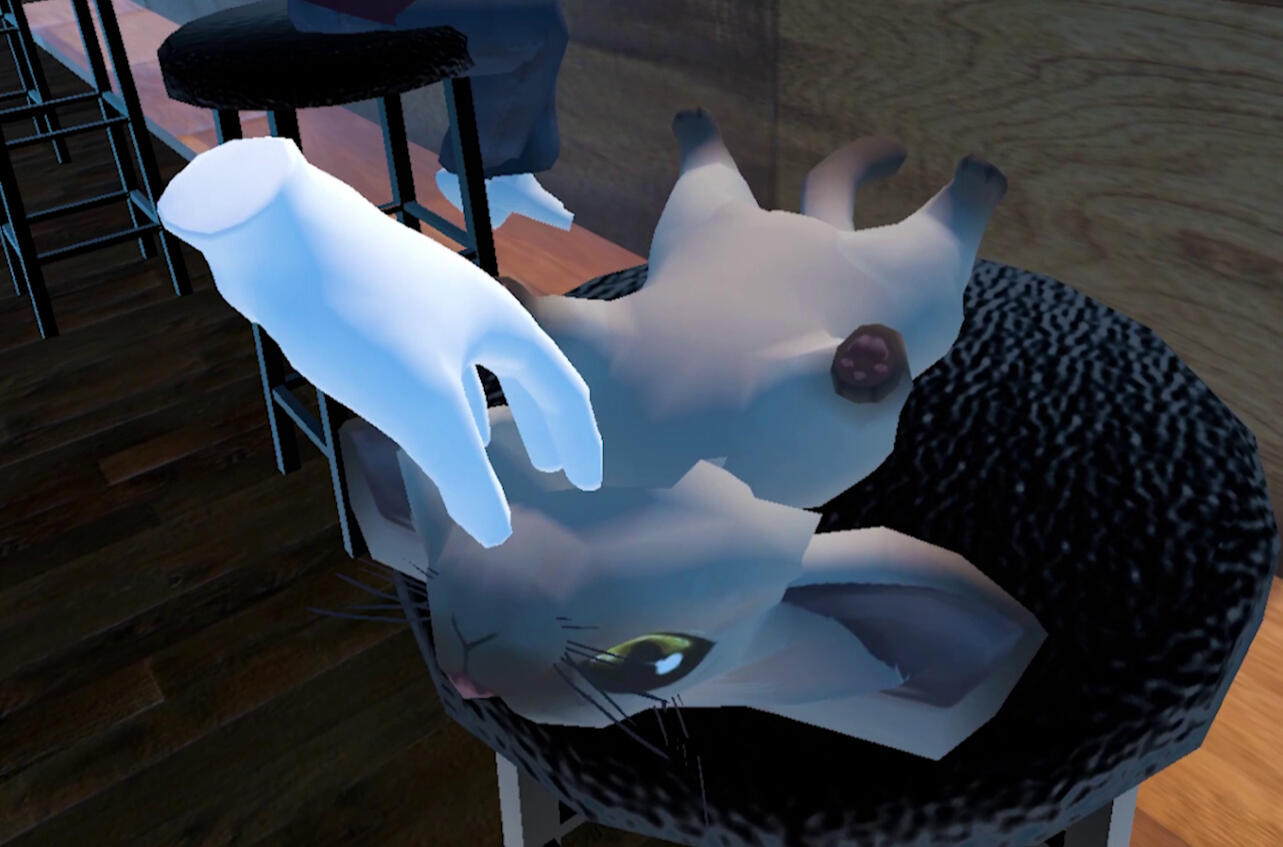 Look at this tuckered out cat lol